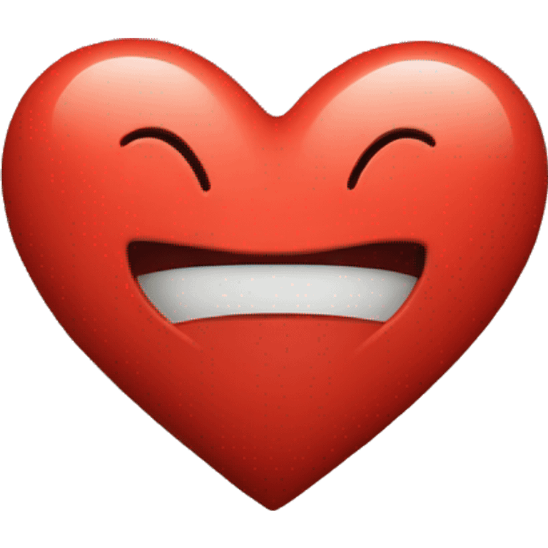 red heart with arms around hugging emoji