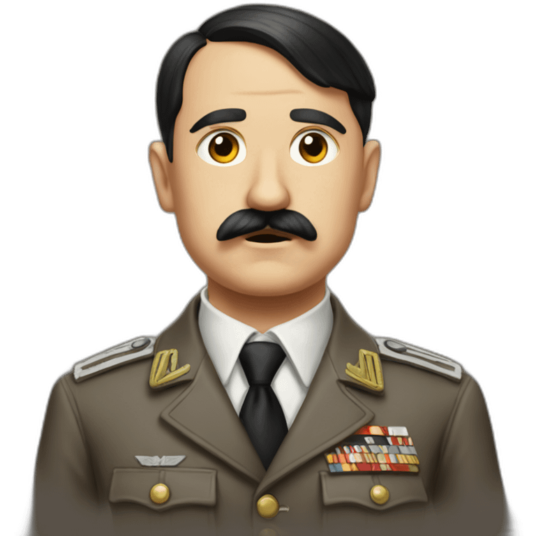 hitler qui pete emoji