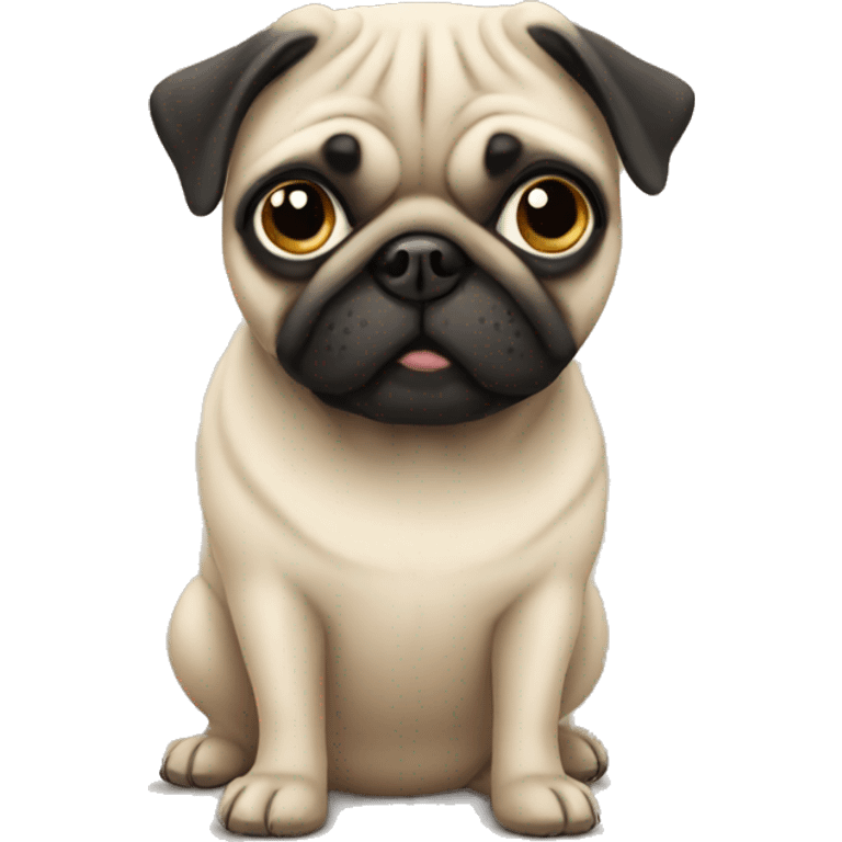 Pug emoji