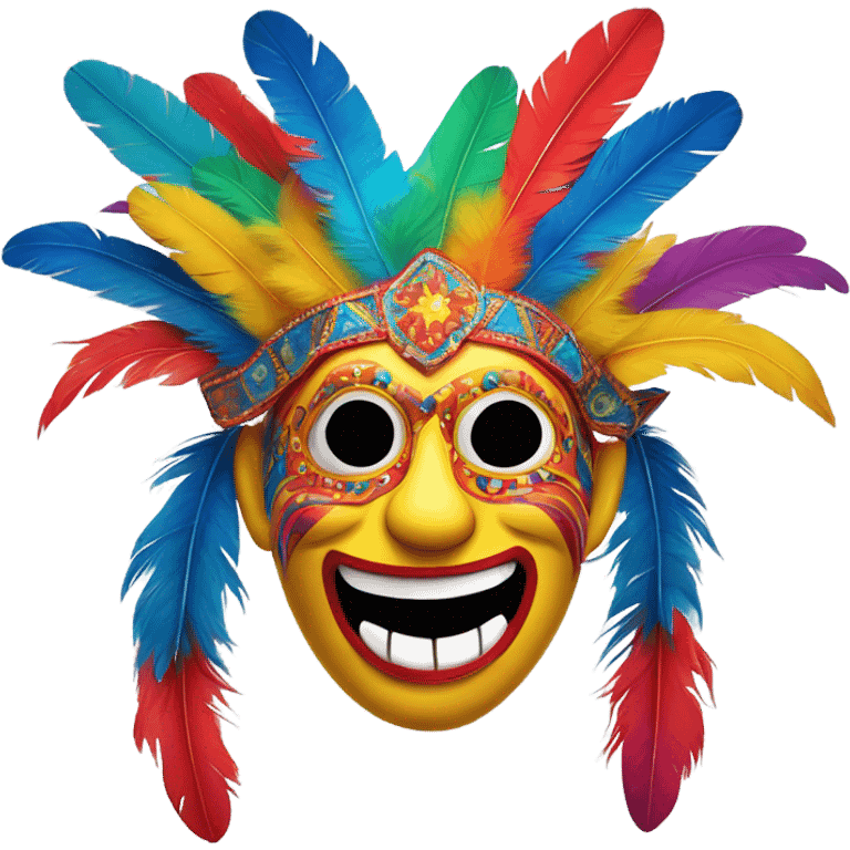 mascara marimonda colombiana carnaval de barranquilla emoji