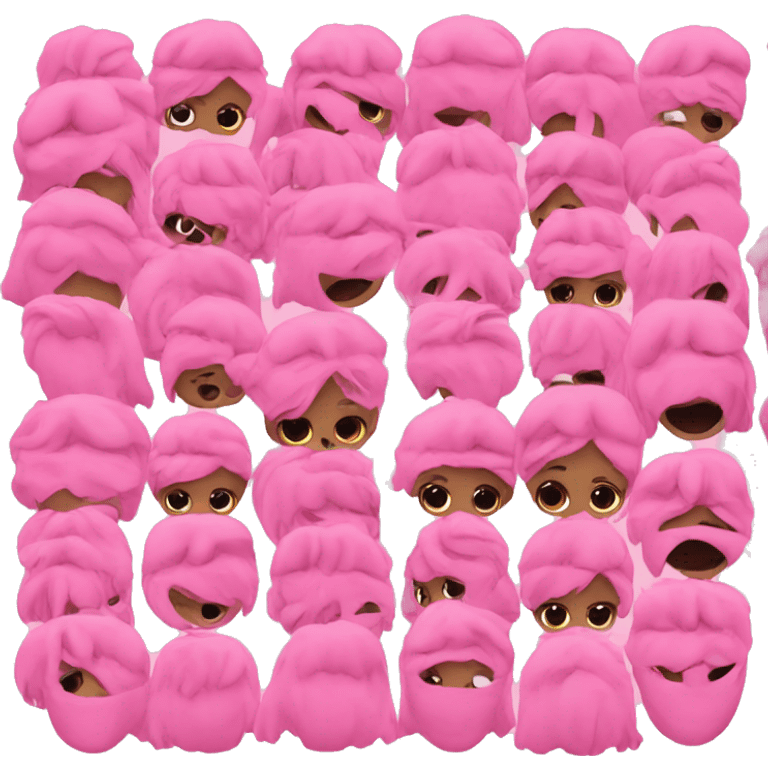 Pink emojis  emoji