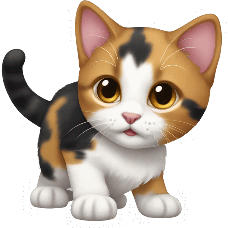 calico kitten emoji