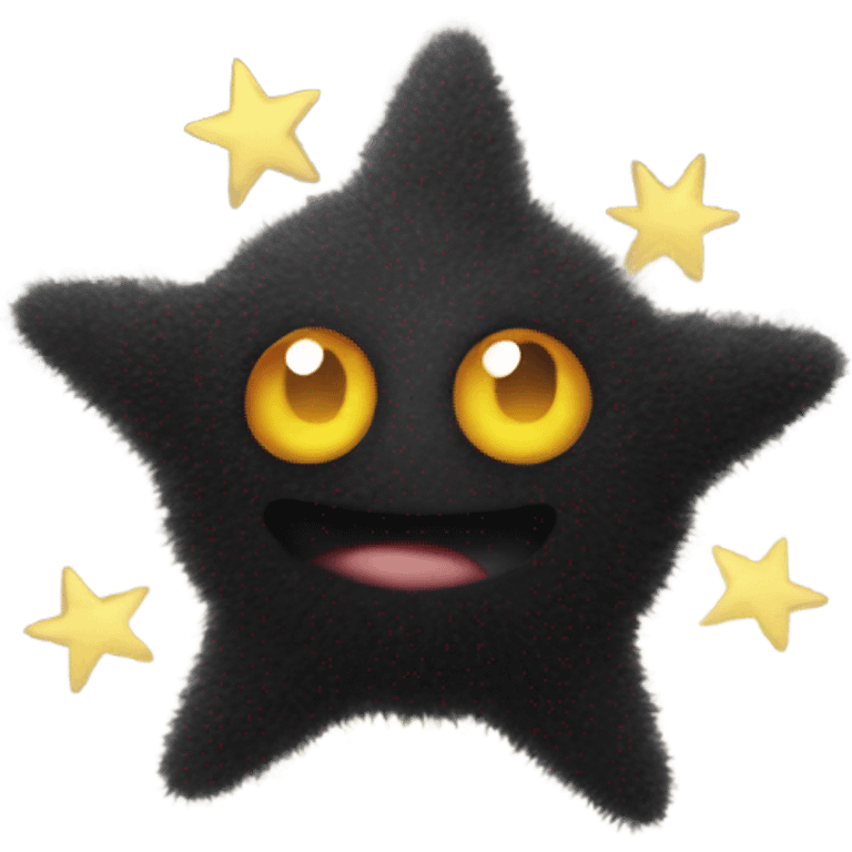 Soot sprite holding star  emoji