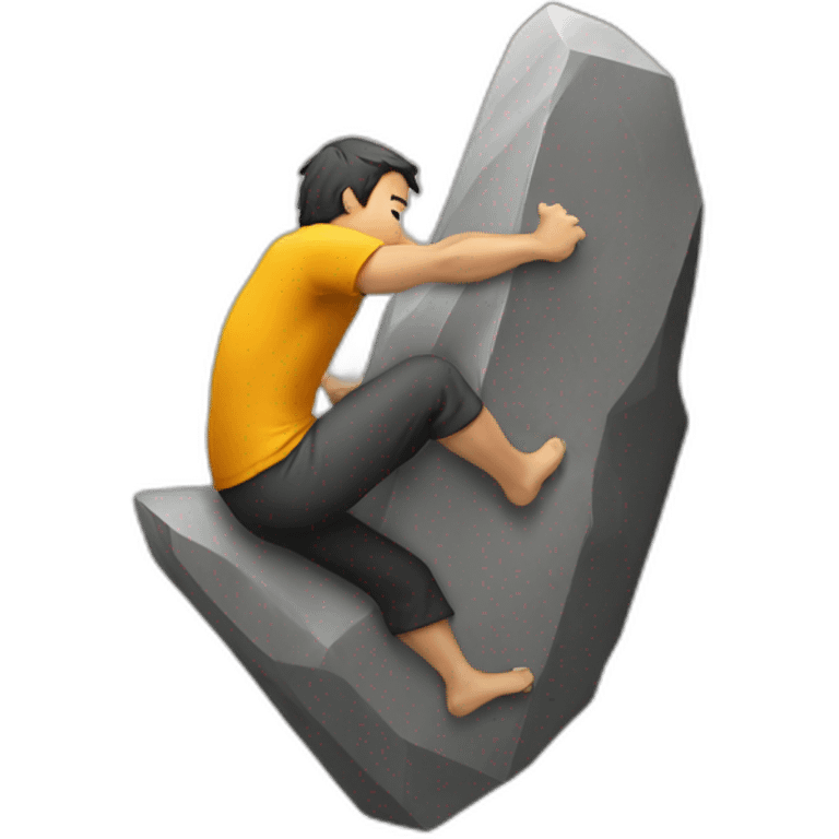 bouldering emoji