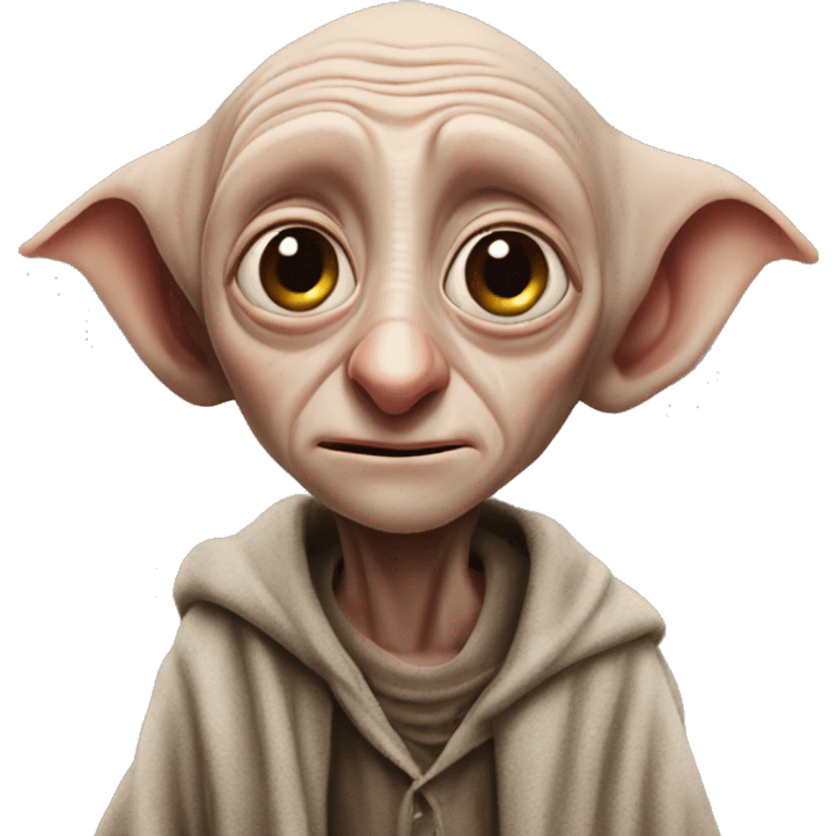 dobby de harry potter qui pleure  emoji