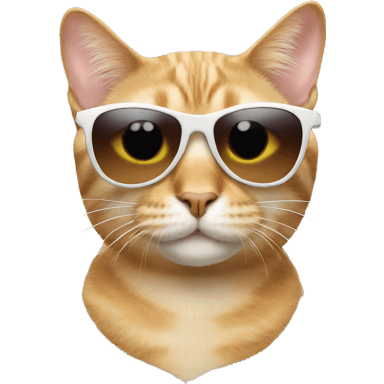 cat wearing sunglasses emoji