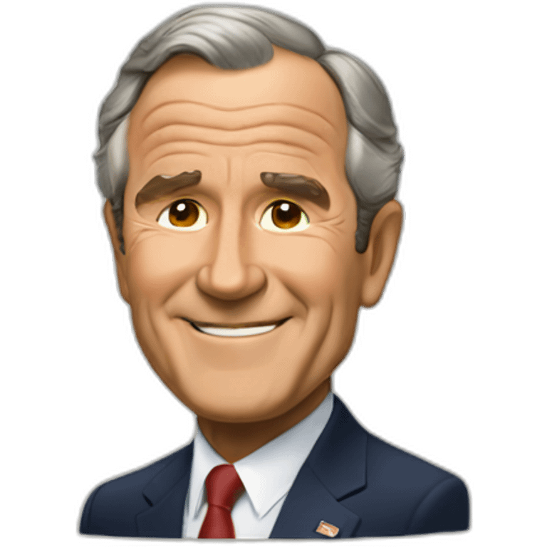 george bush emoji