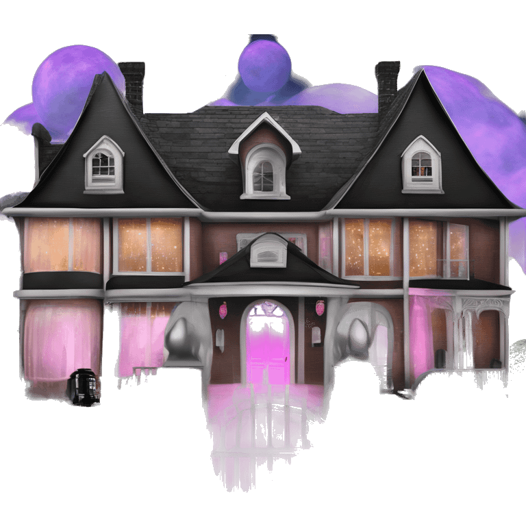 Darth Vader and Barbie’s expensive but very dusty old disturbing disgusting ghostly very haunted horror dream house mansion  emoji