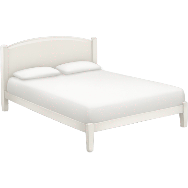 white bed emoji