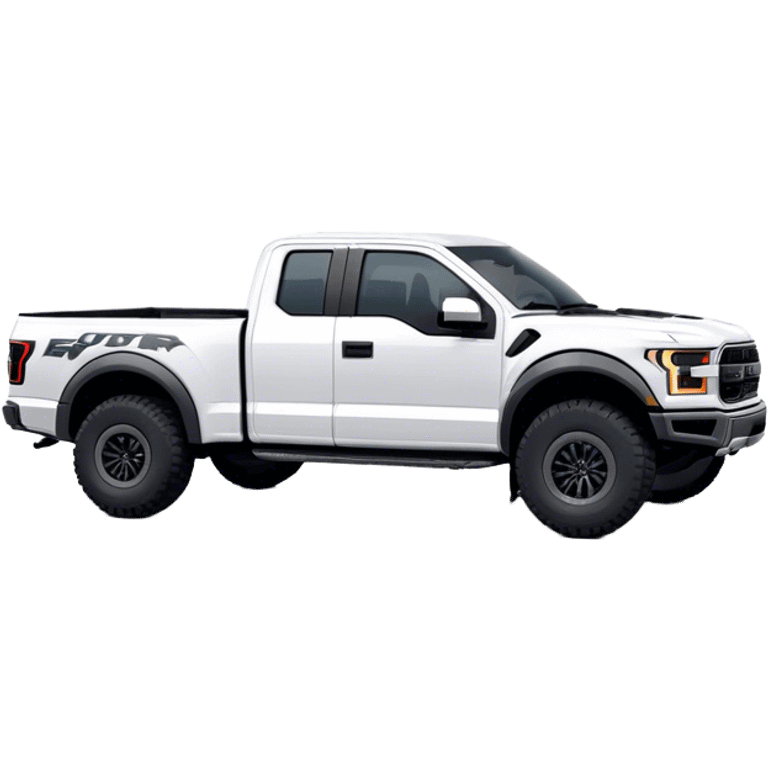 Ford f150 Raptor - Ford (Model Year: 2024) (Iconic colour: White) emoji