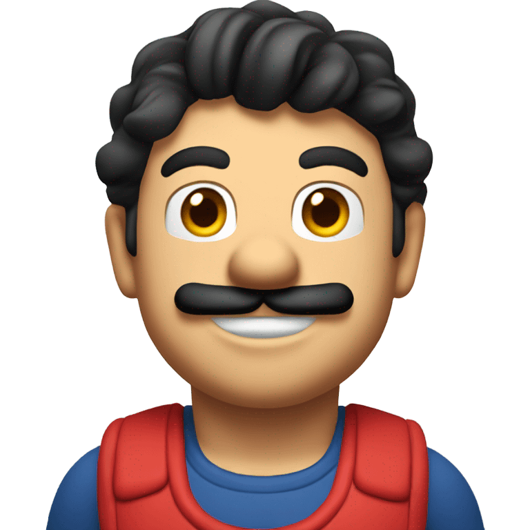 handsome mario emoji