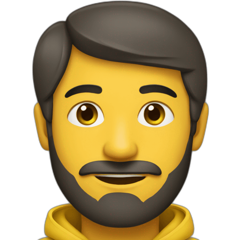 Armenian men in yellow clothing in the bus emoji