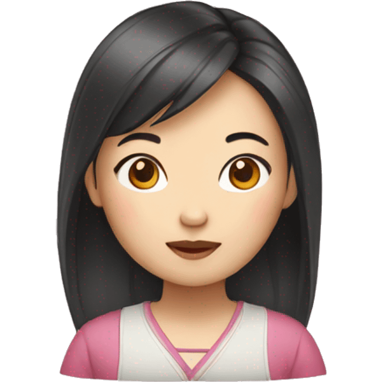 CHINESE GIRL emoji