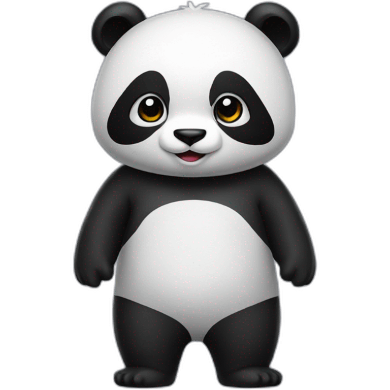 panda suit up emoji