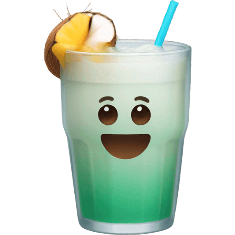 Coconut drink emoji