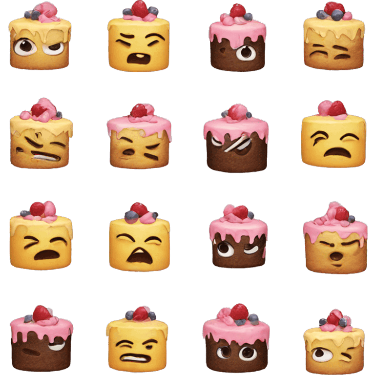 Rude cake funny  emoji