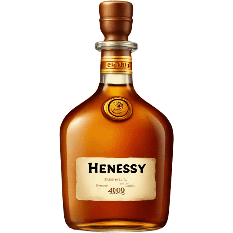 Hennessy bottle emoji