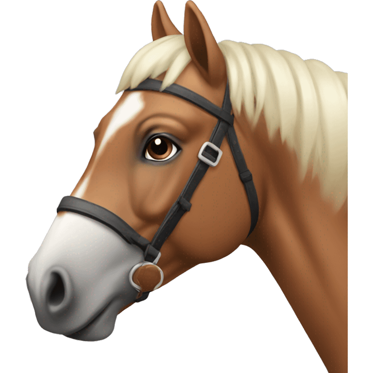 focus horse emoji