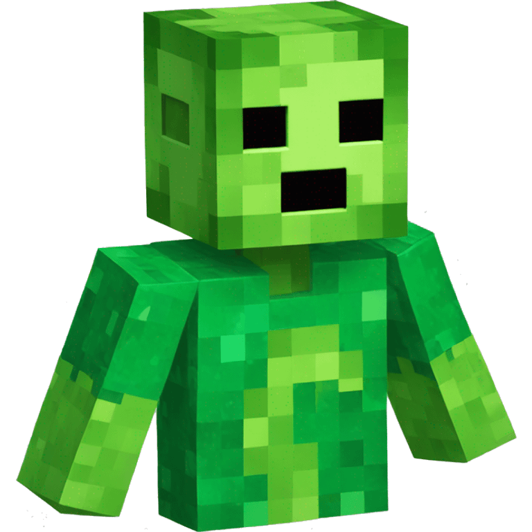 Creeper Minecraft emoji