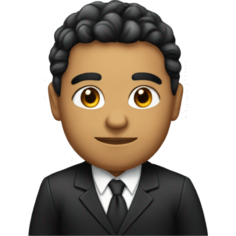 Māori in a suit emoji