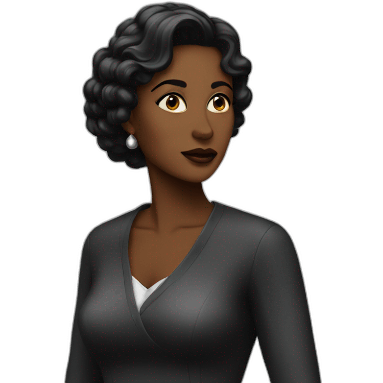 Noir wife emoji