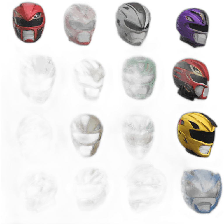 Power rangers emoji