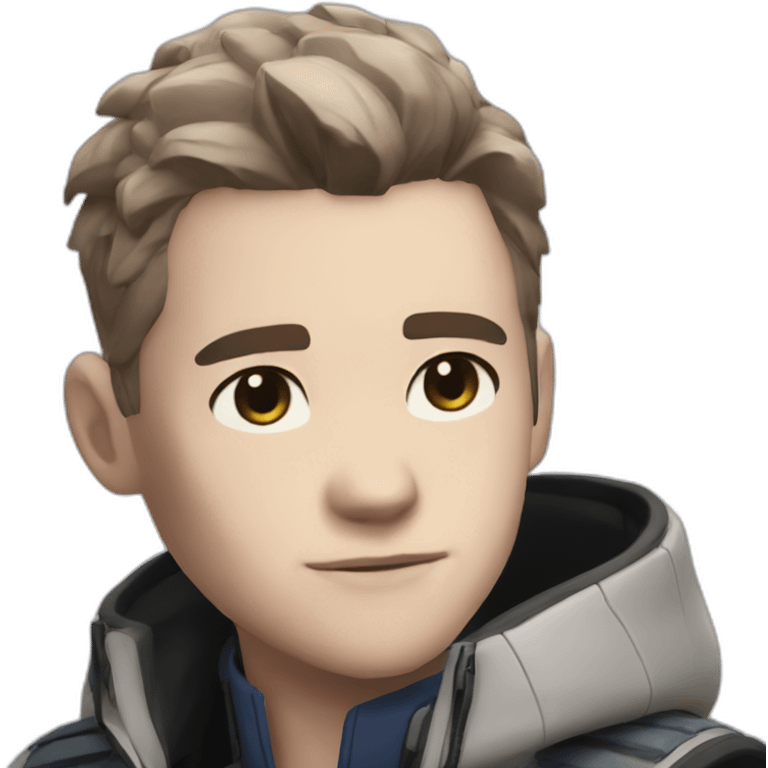 Connor from detroit become human emoji