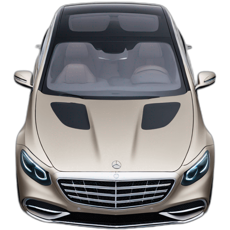 Mercedes maybach 2022 front side view emoji