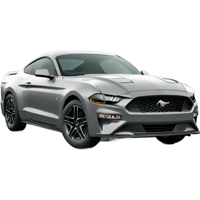 2021 Ford mustang gray  emoji