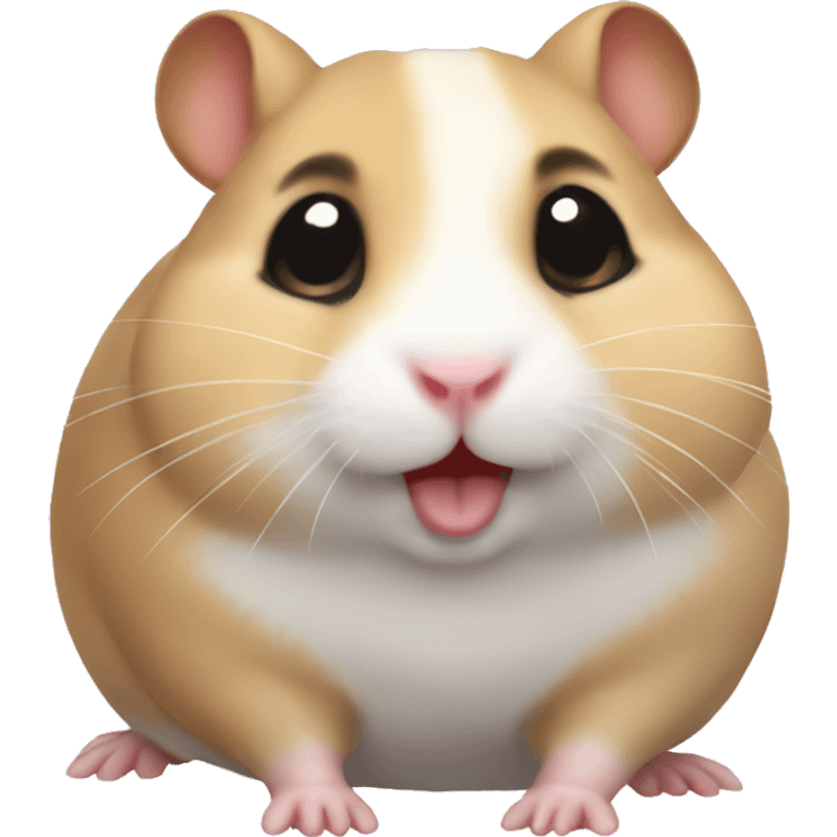 chubby hamster emoji