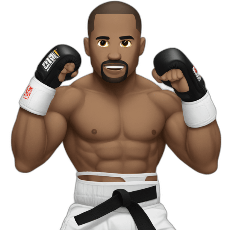 Mixed martial arts emoji