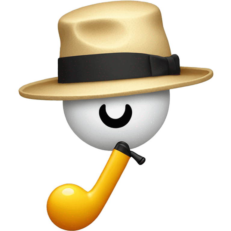 Otamatone with a hat emoji