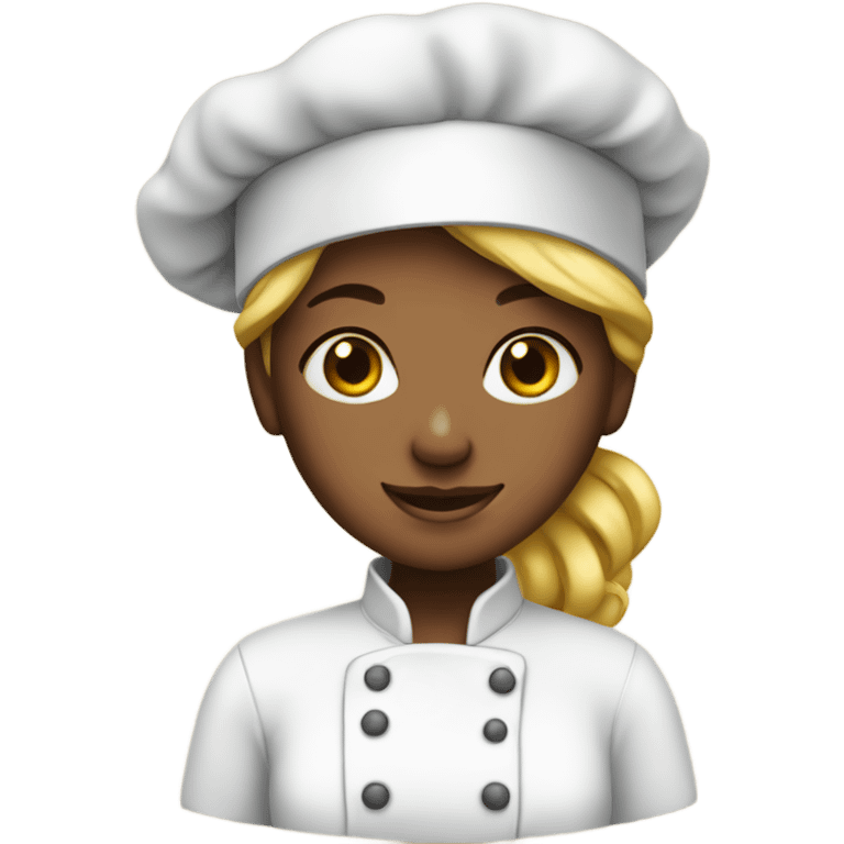 a cook girl emoji