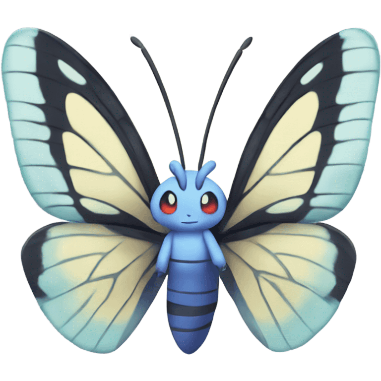 Butterfree from Pokemon  emoji