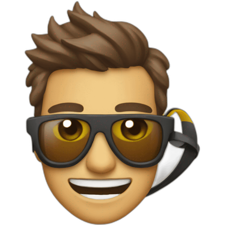 Kitesurfer Coffee emoji