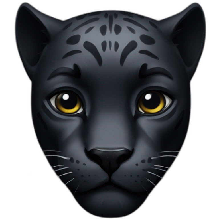 Black panther  emoji