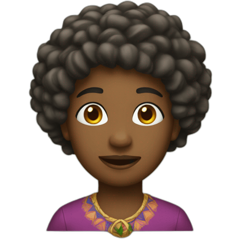 Noël africain emoji