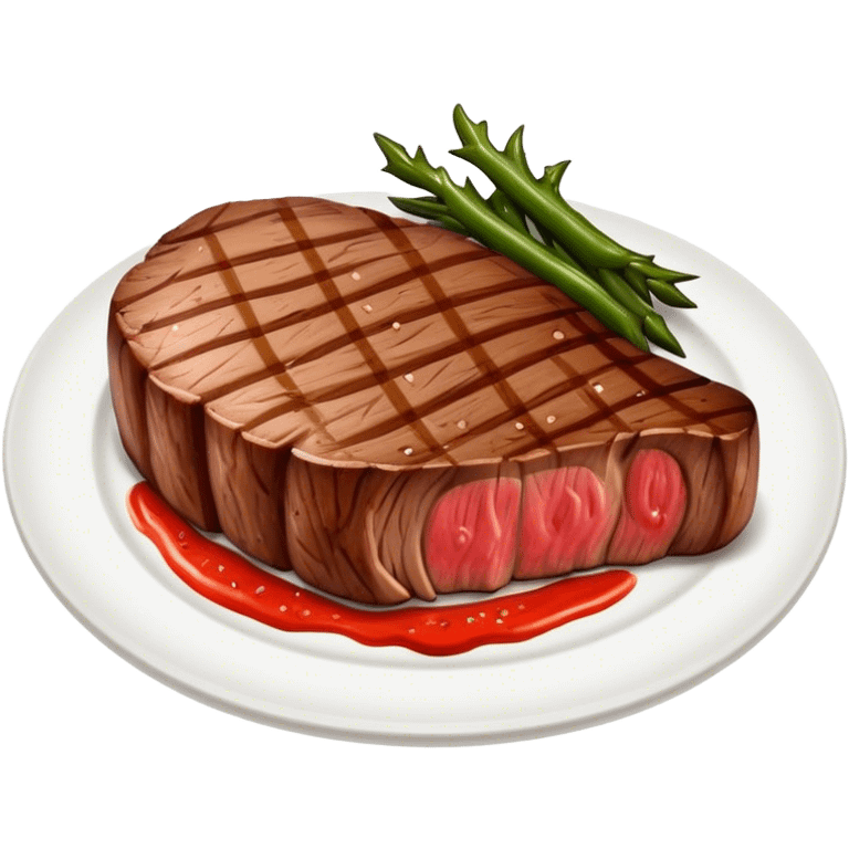 Steak dinner  emoji