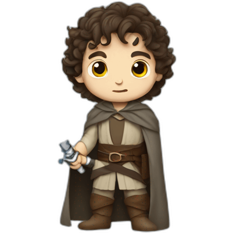 frodo with light saber emoji