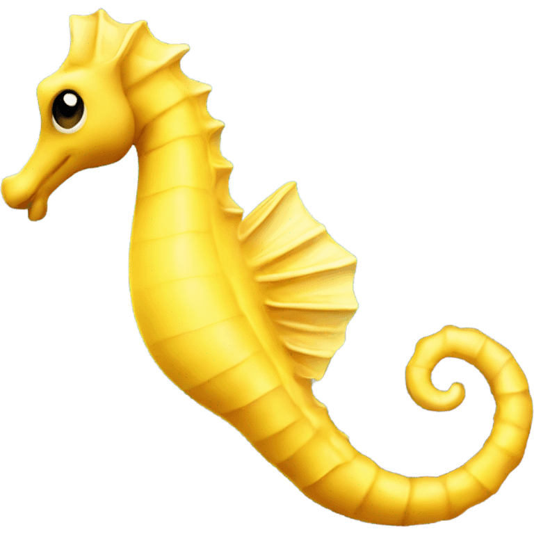 yellow seahorse emoji