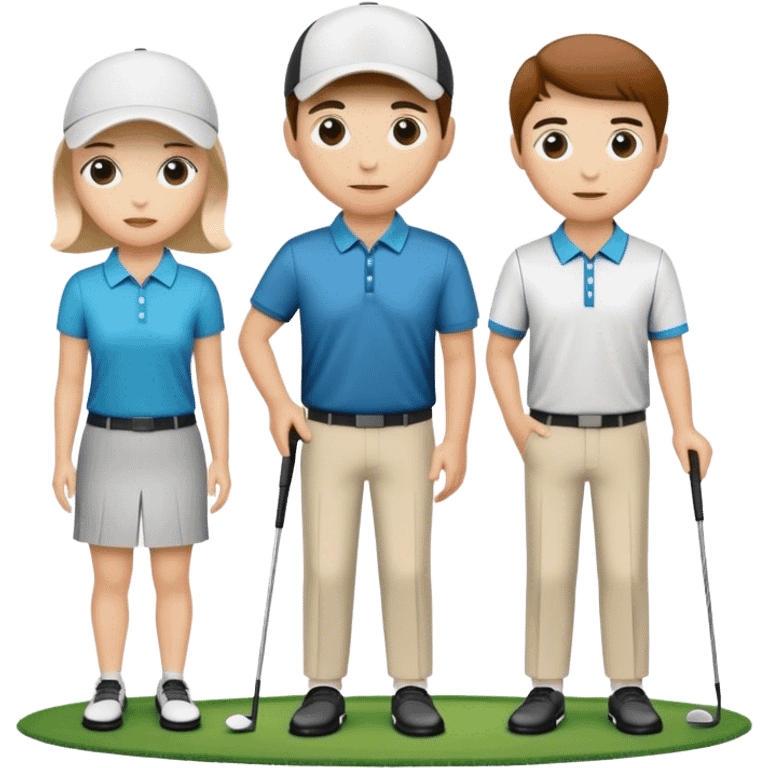 Golf players emoji