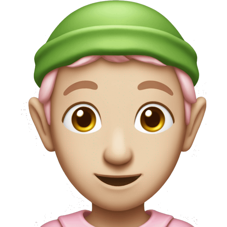 Light pink elf’s emoji