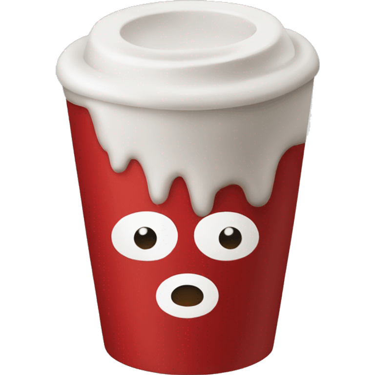 Red cup  emoji