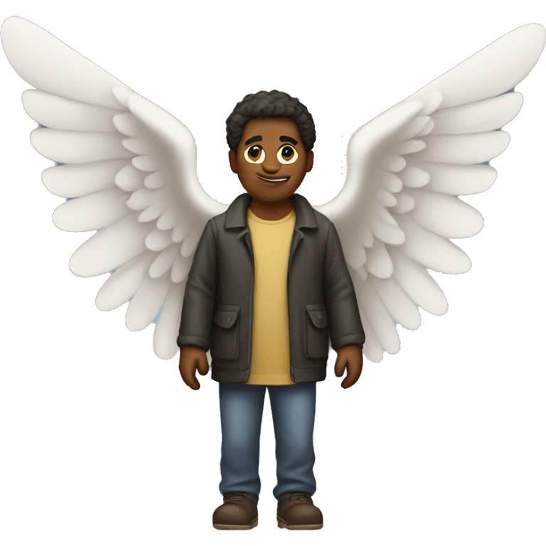 a man with a wings  emoji