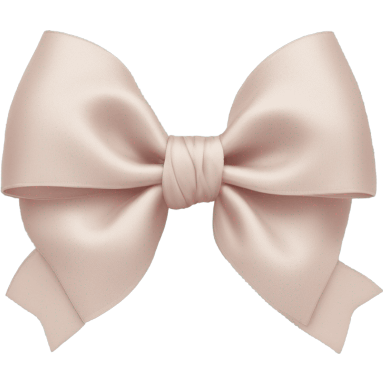 Coquette bow emoji