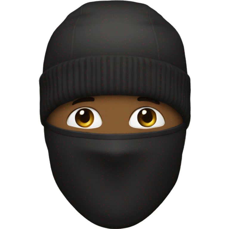 ski mask emoji