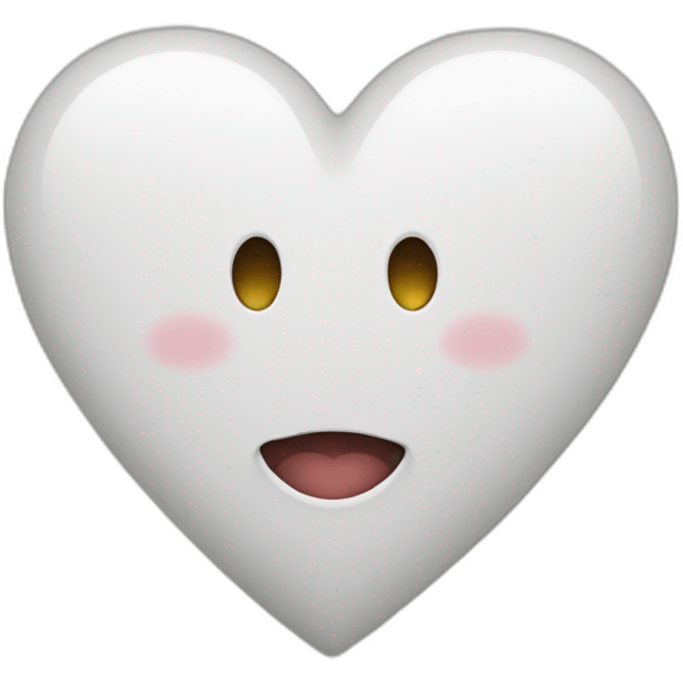 heart white emoji