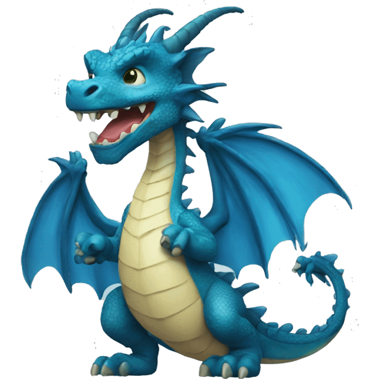 blue dragon emoji