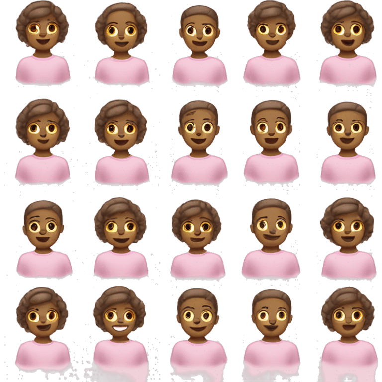 cute light pink emojis emoji