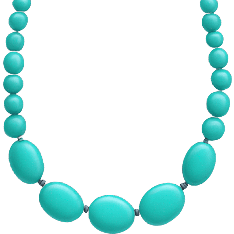 Turquoise necklace  emoji